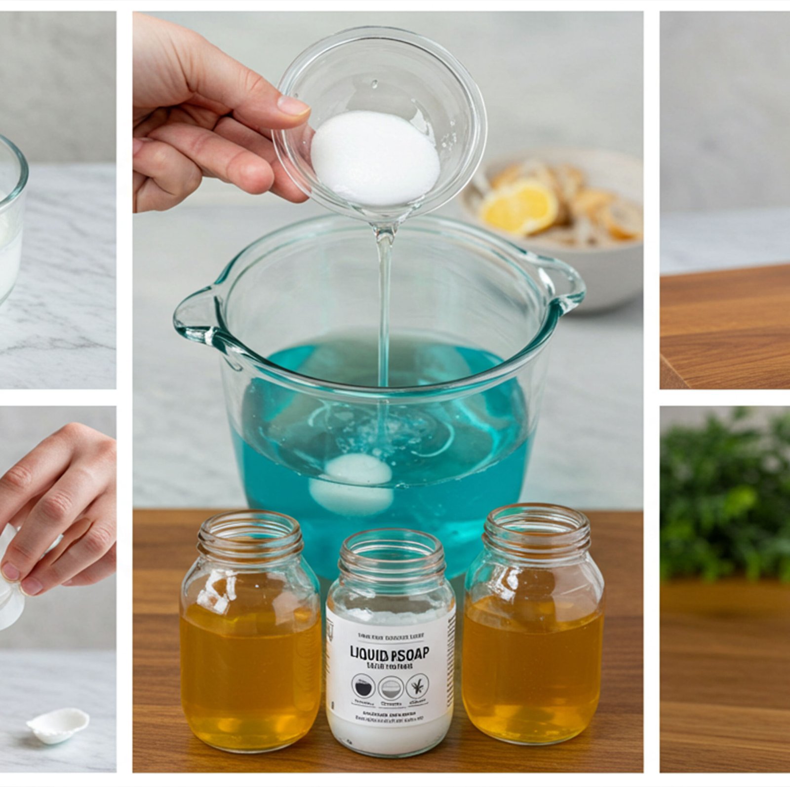 HOW TO MAKE MULTI PURPOSE LIQUID SOAP AT HOME | HOW TO MAKE LIQUID SOAP FOR ALL USES AT HOME